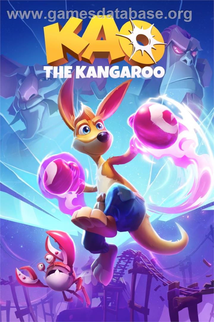 Kao the Kangaroo - Microsoft Windows - Artwork - Box