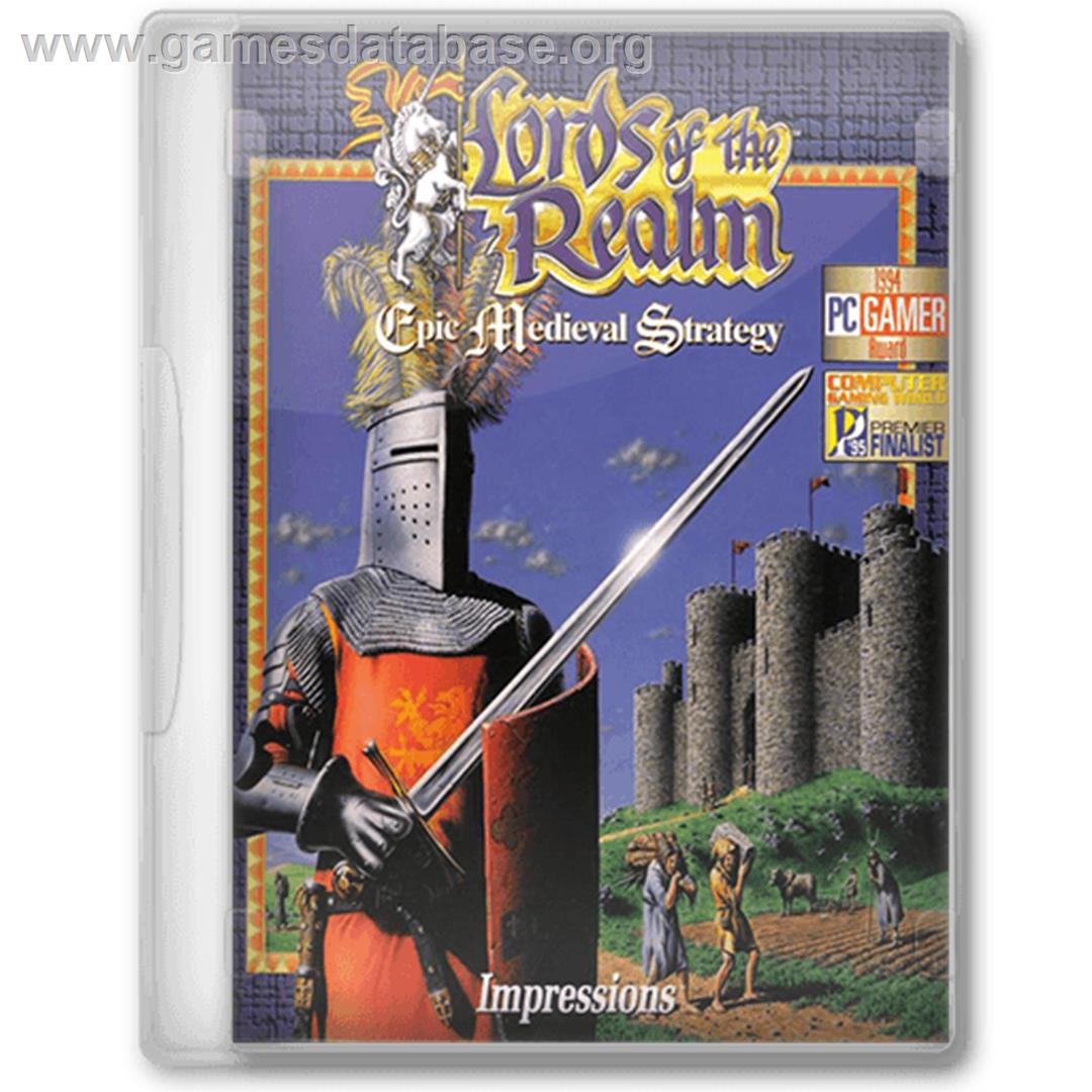 Lords of the Realm - Microsoft Windows - Artwork - Box