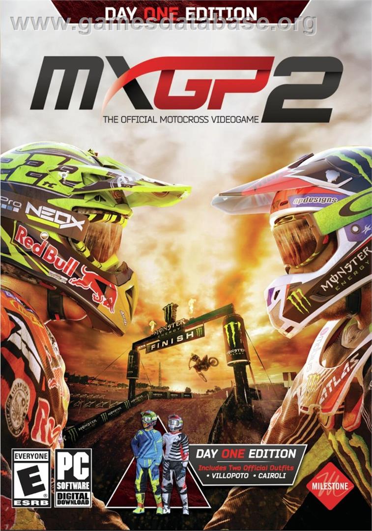 MXGP2 - The Official Motocross Videogame - Microsoft Windows - Artwork - Box