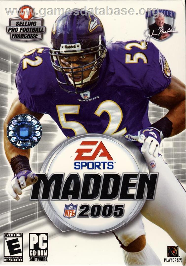 Madden NFL 2005 - Microsoft Windows - Artwork - Box