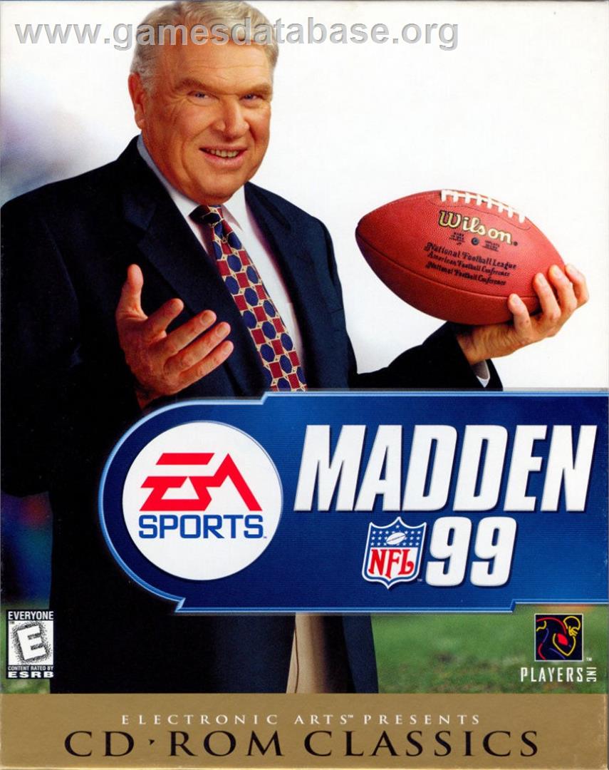 Madden NFL 99 - Microsoft Windows - Artwork - Box