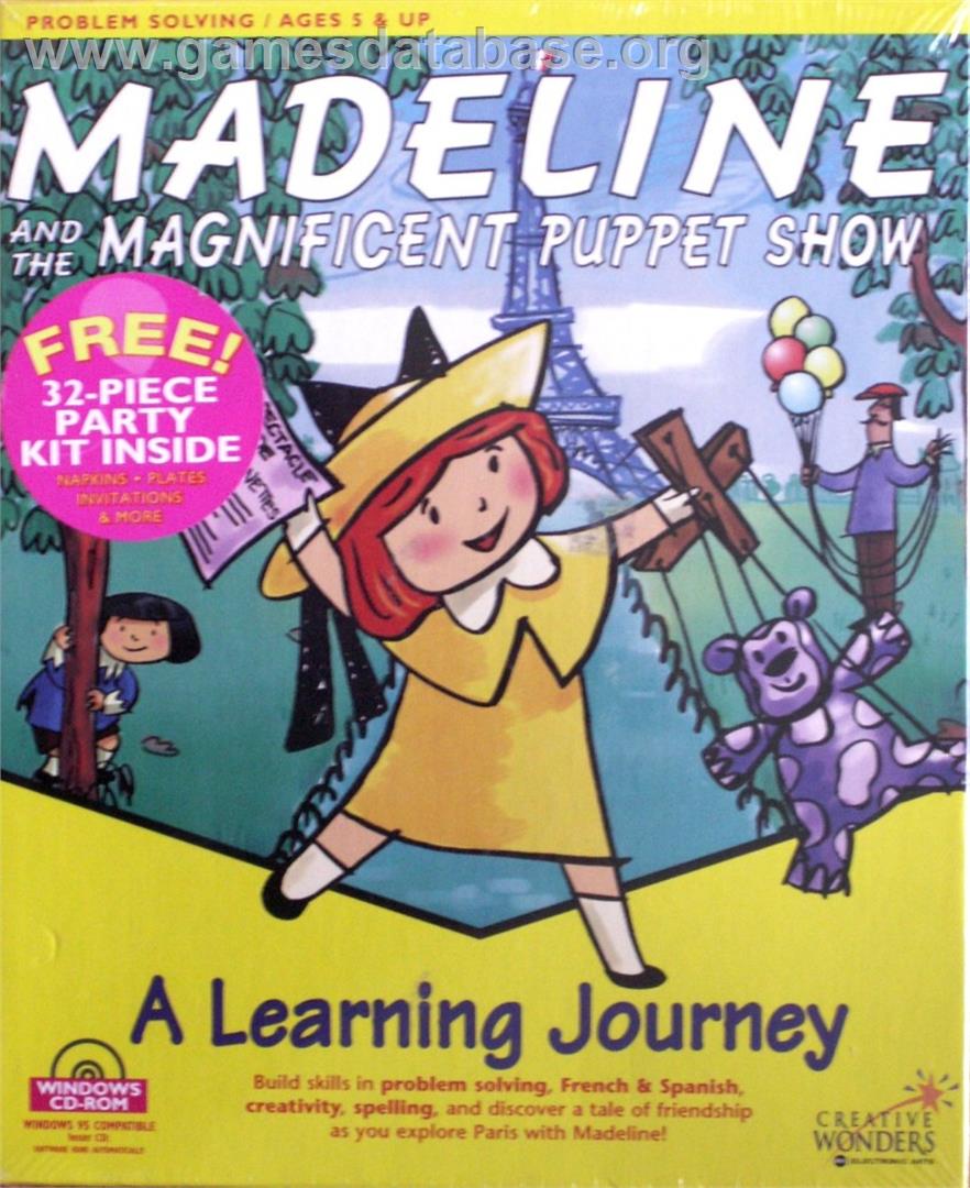 Madeline and the Magnificent Puppet Show - Microsoft Windows - Artwork - Box