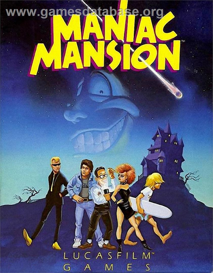 Maniac Mansion Deluxe - Microsoft Windows - Artwork - Box