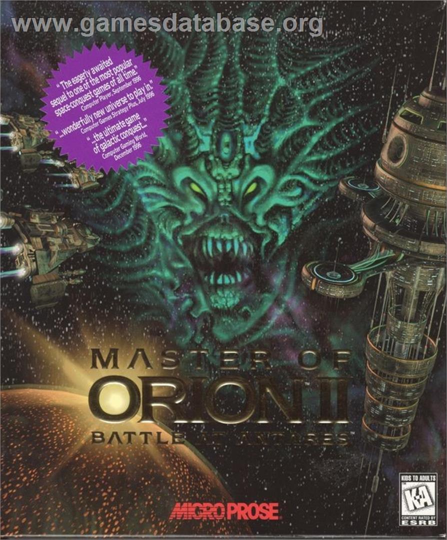 Master of Orion 2 - Battle at Antares - Microsoft Windows - Artwork - Box