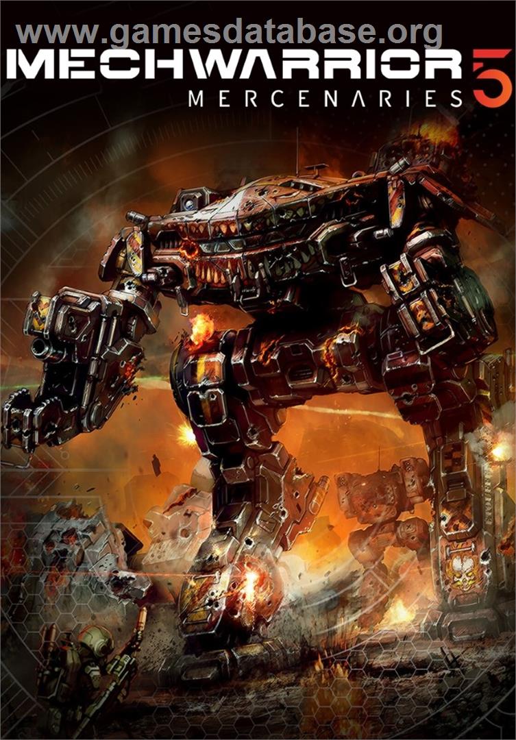 MechWarrior 5 - Mercenaries - Microsoft Windows - Artwork - Box