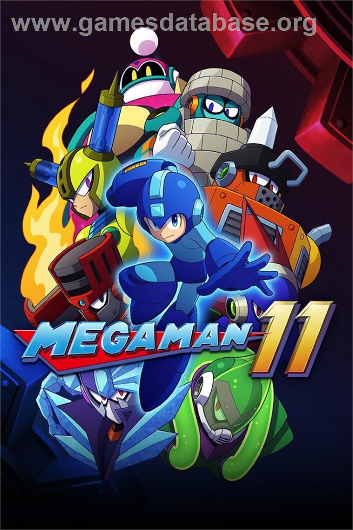 Mega Man 11 - Microsoft Windows - Artwork - Box