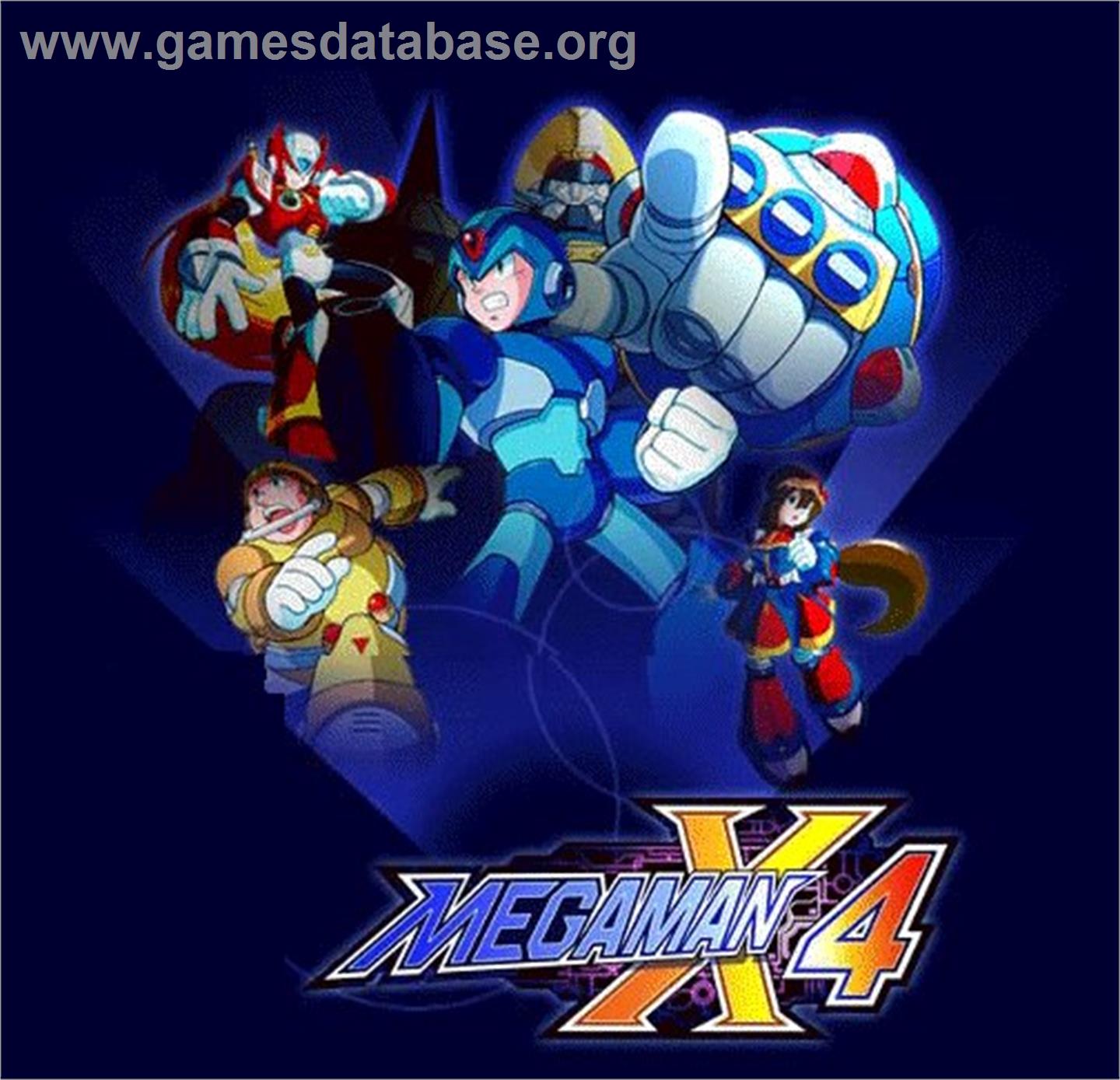 Mega Man X4 - Microsoft Windows - Artwork - Box