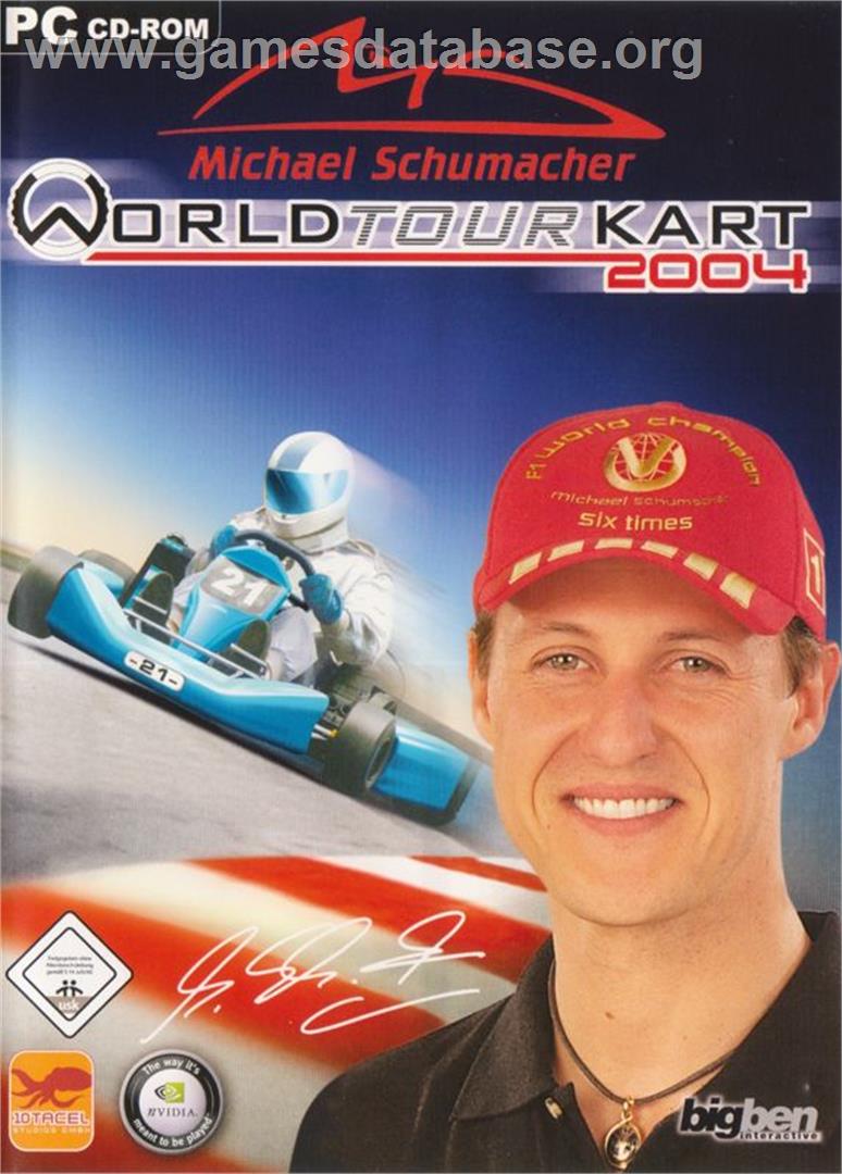 Michael Schumacher - World Tour Kart 2004 - Microsoft Windows - Artwork - Box