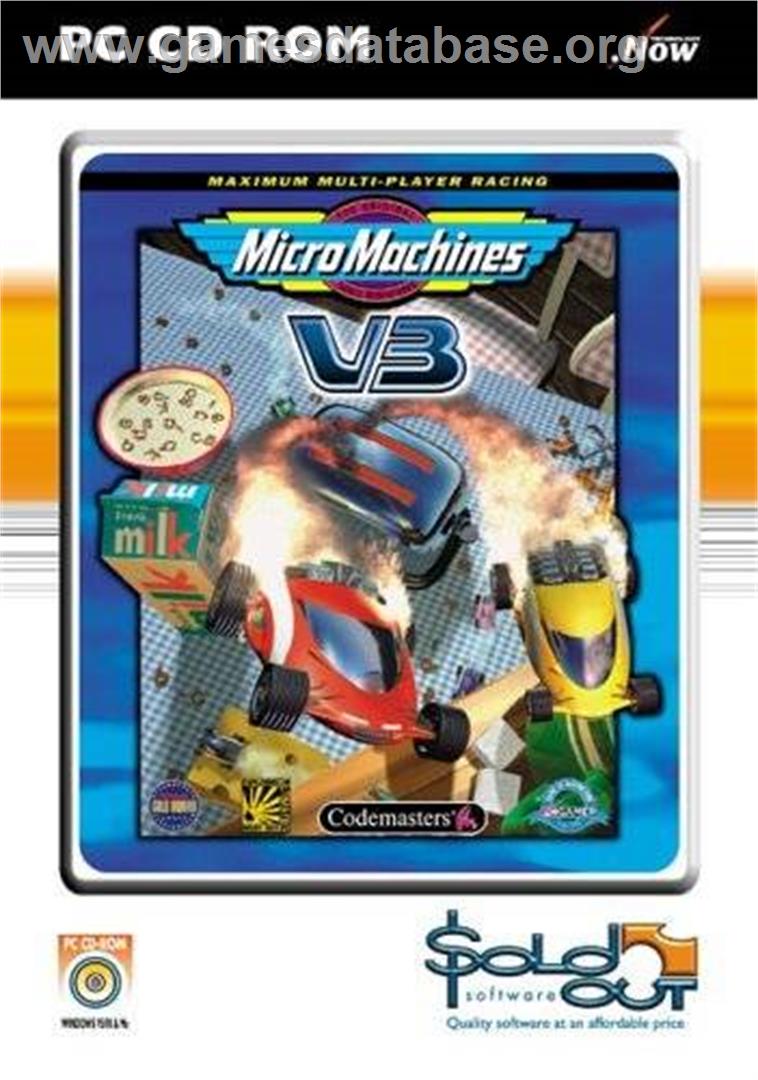 Micro Machines V3 - Microsoft Windows - Artwork - Box