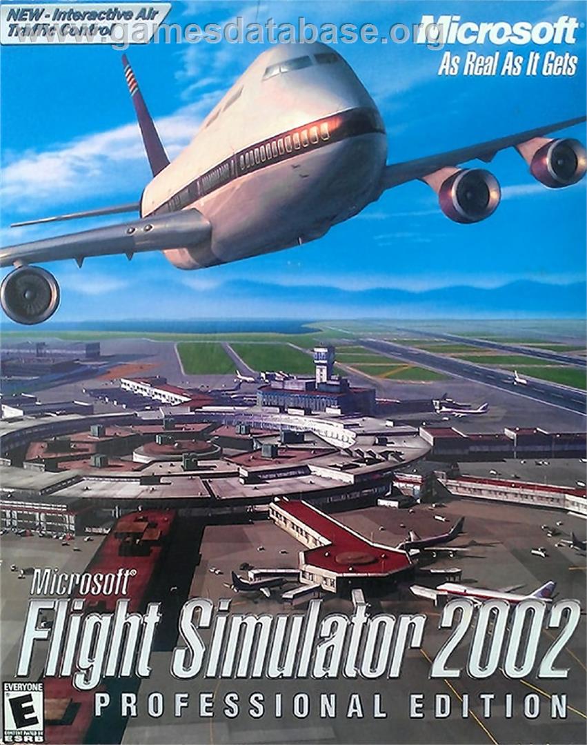 Microsoft Flight Simulator 2002 - Microsoft Windows - Artwork - Box
