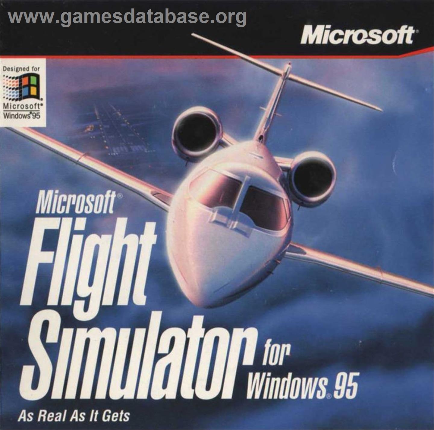 Microsoft Flight Simulator for Windows 95 - Microsoft Windows - Artwork - Box