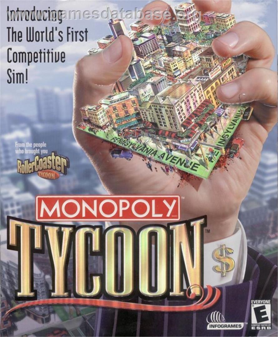 Monopoly Tycoon - Microsoft Windows - Artwork - Box
