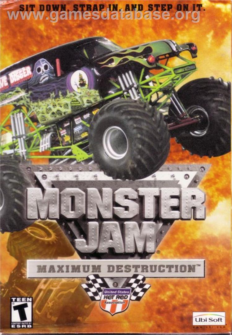 Monster Jam - Maximum Destruction - Microsoft Windows - Artwork - Box