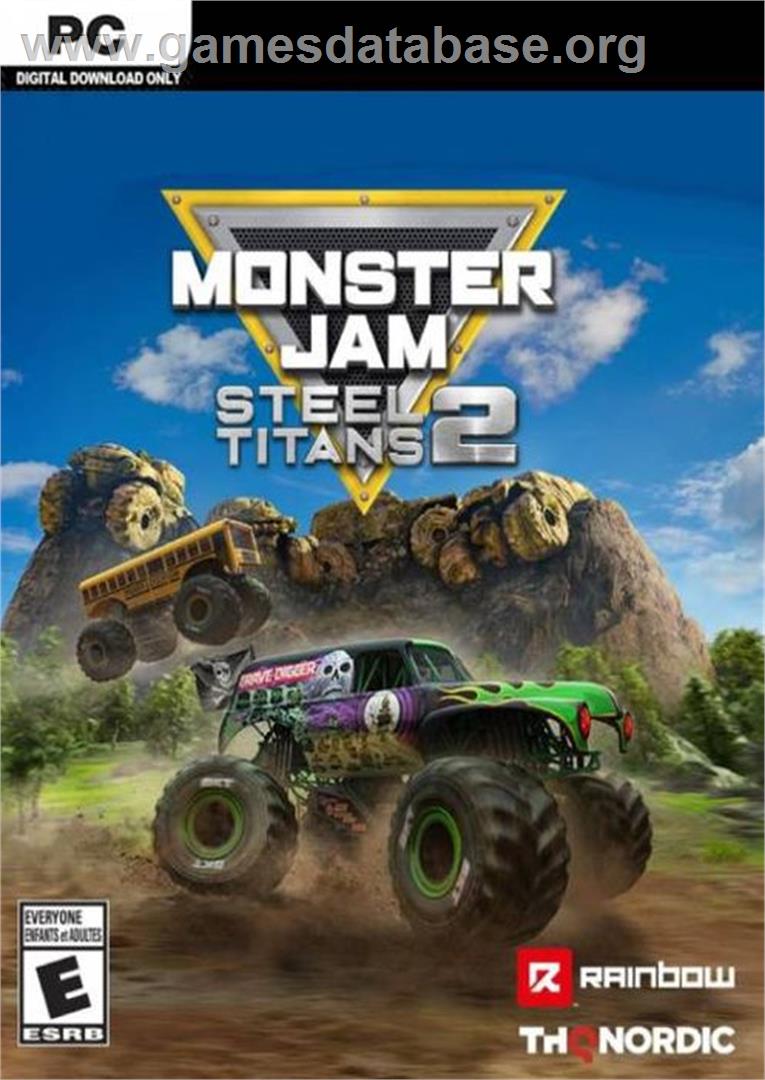 Monster Jam - Steel Titans 2 - Microsoft Windows - Artwork - Box