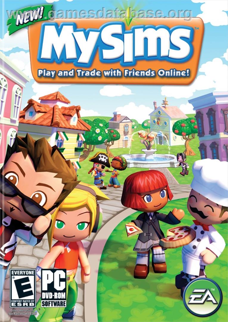 MySims - Microsoft Windows - Artwork - Box