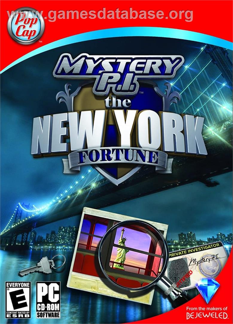 Mystery P.I. - The New York Fortune - Microsoft Windows - Artwork - Box