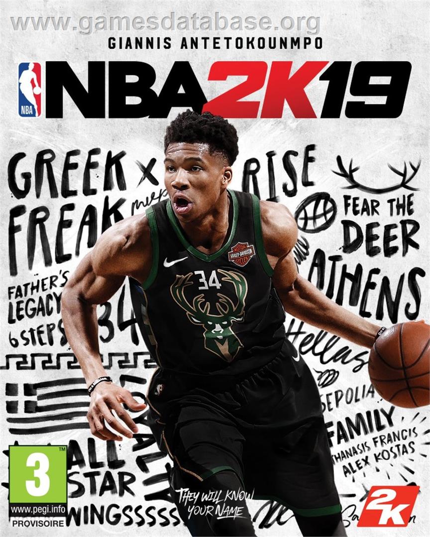 NBA 2K19 - Microsoft Windows - Artwork - Box