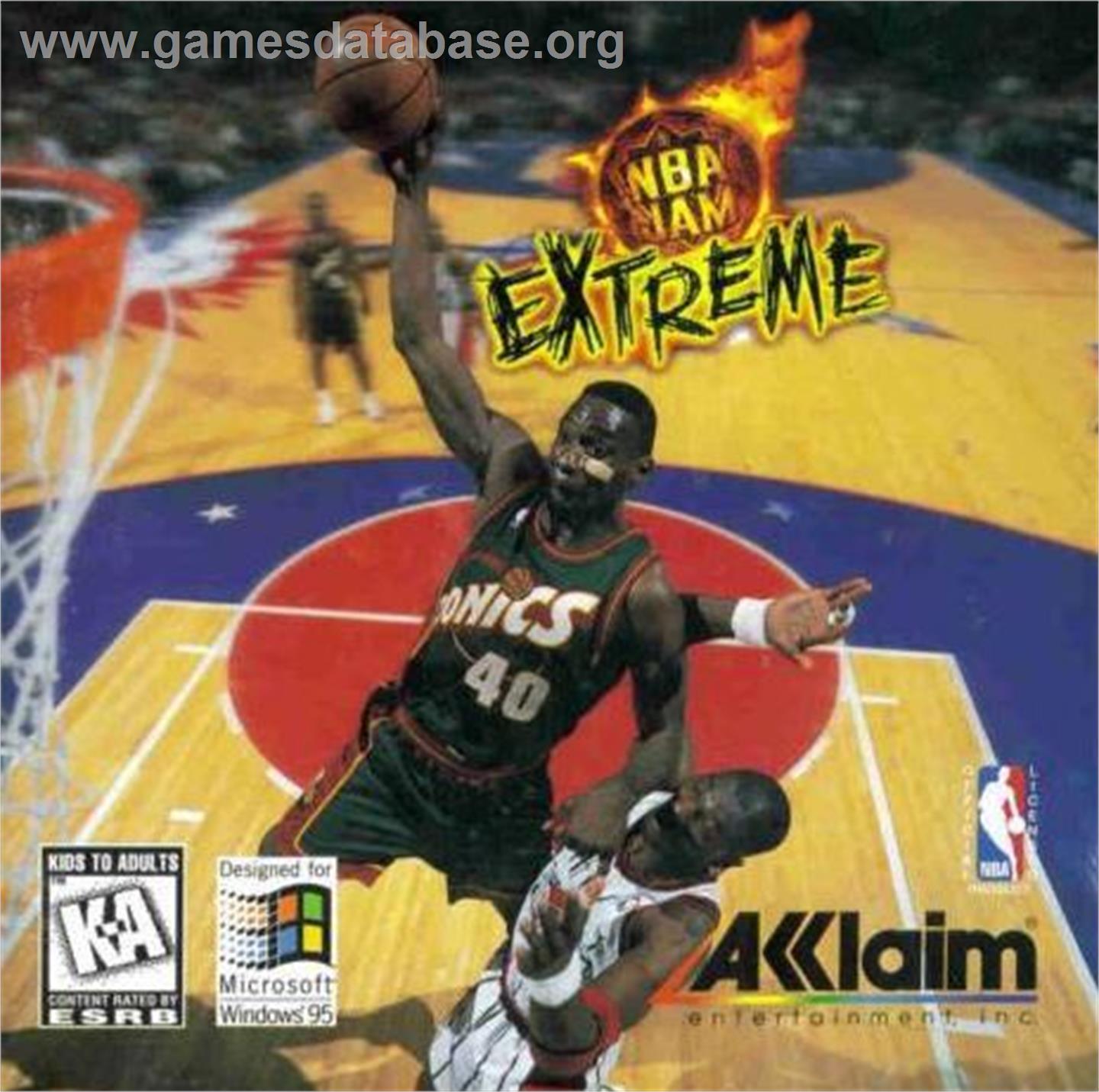 NBA Jam Extreme - Microsoft Windows - Artwork - Box