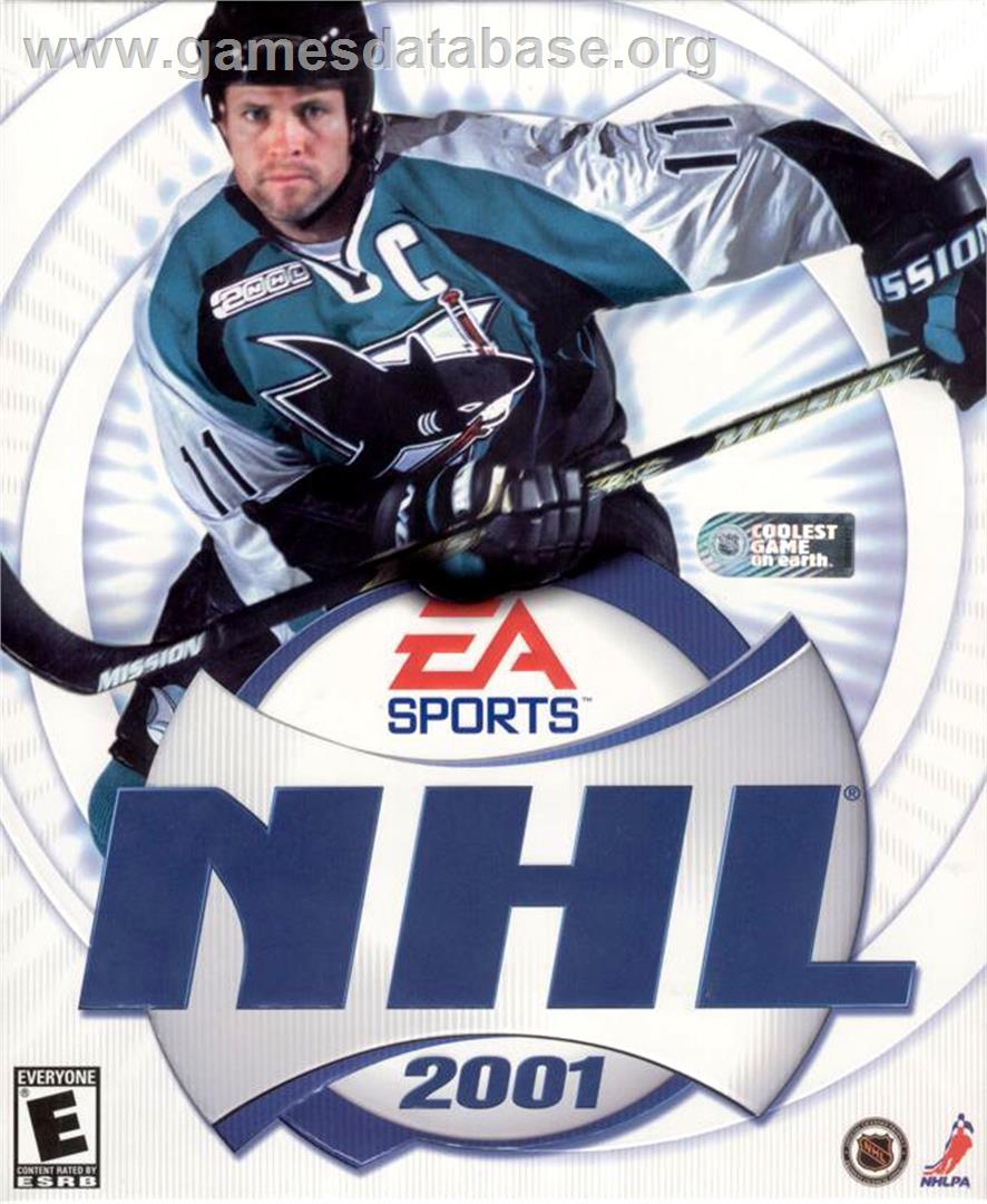 NHL 2001 - Microsoft Windows - Artwork - Box