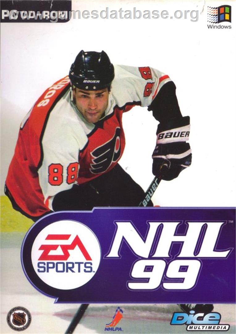 NHL 99 - Microsoft Windows - Artwork - Box