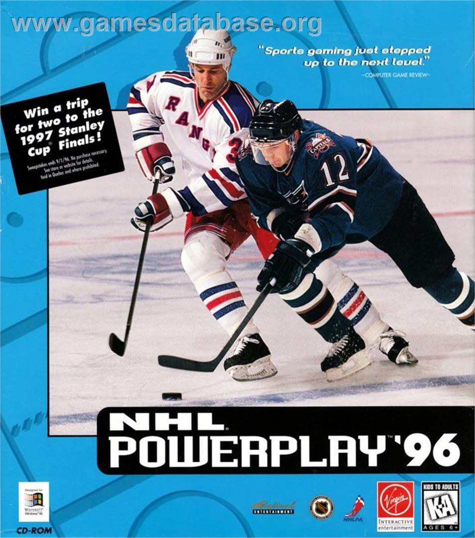 NHL Powerplay '96 - Microsoft Windows - Artwork - Box