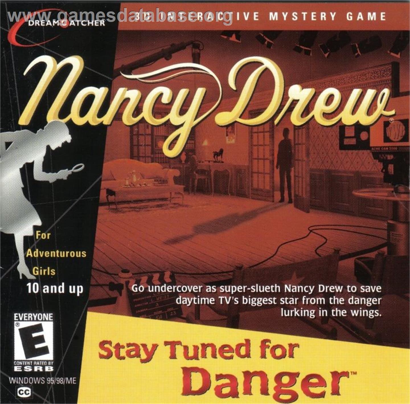 Nancy Drew - Stay Tuned for Danger - Microsoft Windows - Artwork - Box