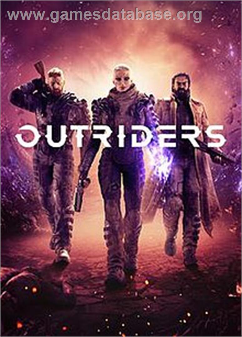 Outriders - Microsoft Windows - Artwork - Box