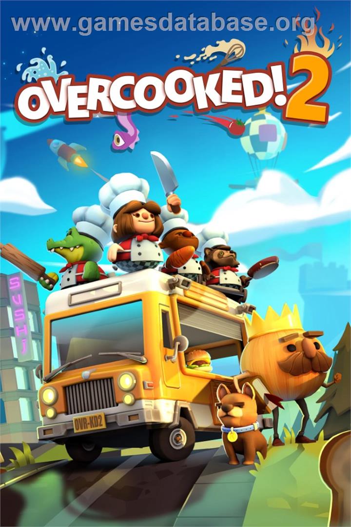 Overcooked! - Microsoft Windows - Artwork - Box