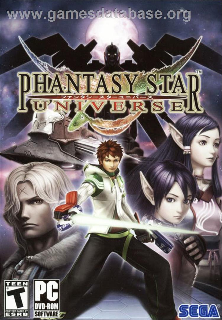 Phantasy Star Universe - Microsoft Windows - Artwork - Box
