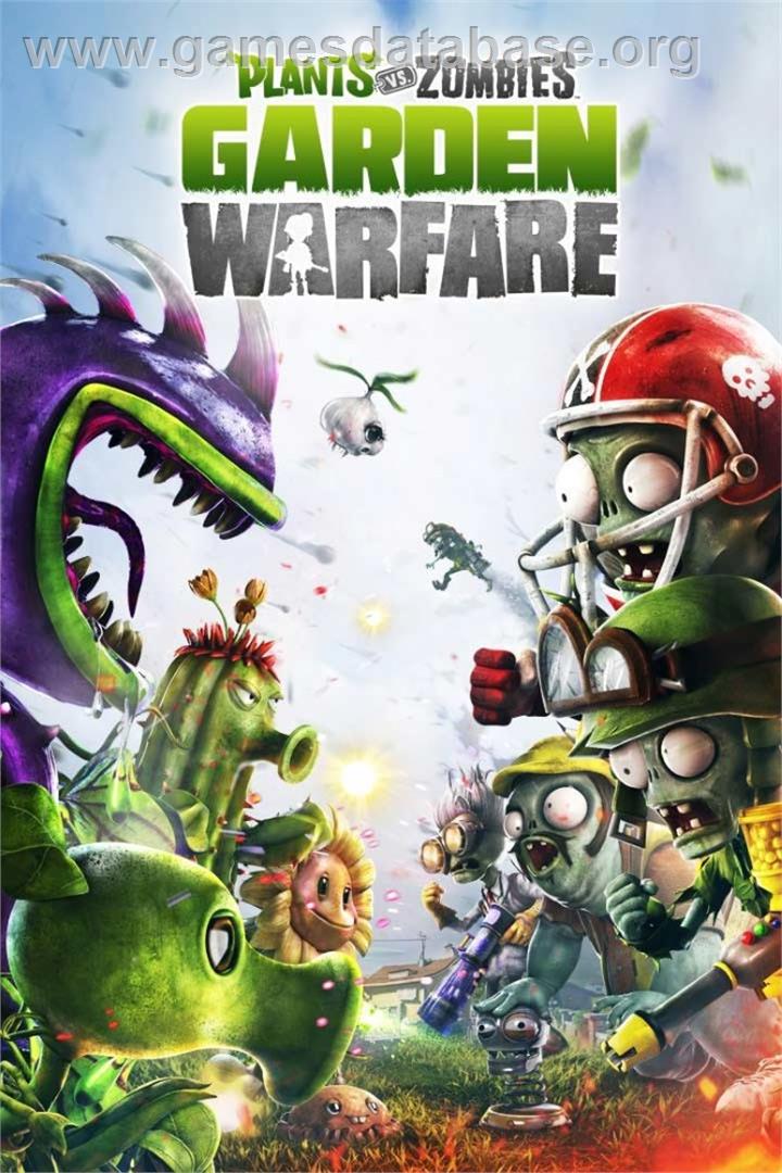 Plants vs. Zombies - Garden Warfare - Microsoft Windows - Artwork - Box