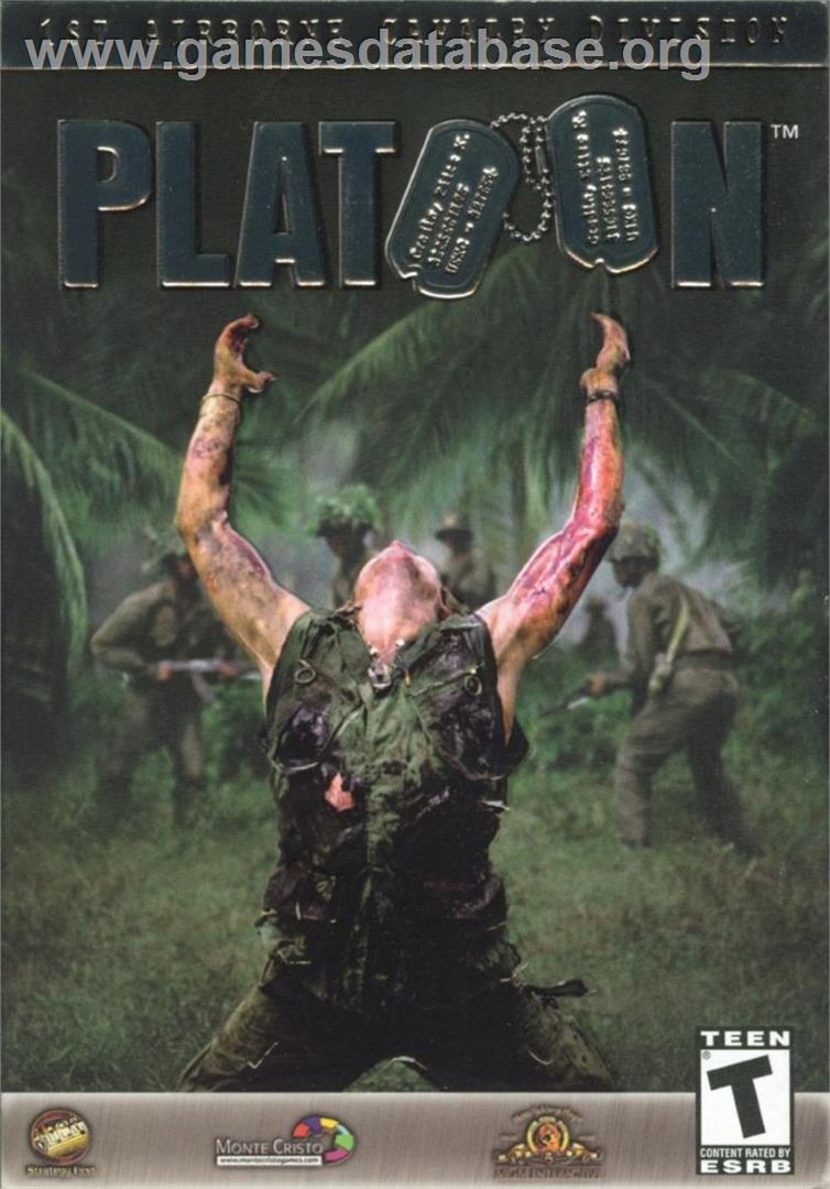 Platoon - Microsoft Windows - Artwork - Box