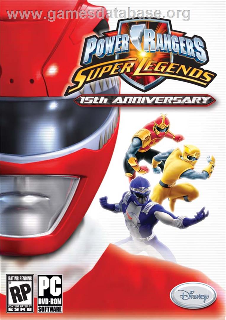 Power Rangers - Super Legends - Microsoft Windows - Artwork - Box