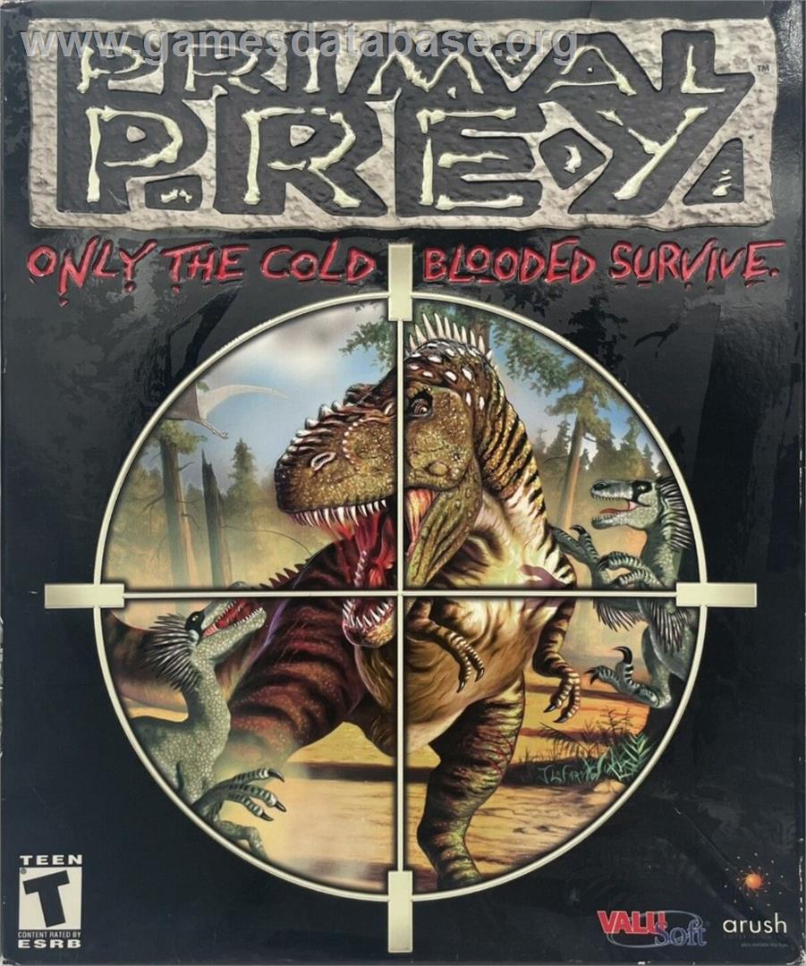 Primal Prey - Microsoft Windows - Artwork - Box