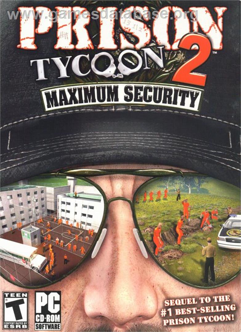 Prison Tycoon 2 - Maximum Security - Microsoft Windows - Artwork - Box