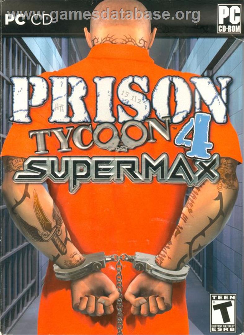 Prison Tycoon 4 - SuperMax - Microsoft Windows - Artwork - Box