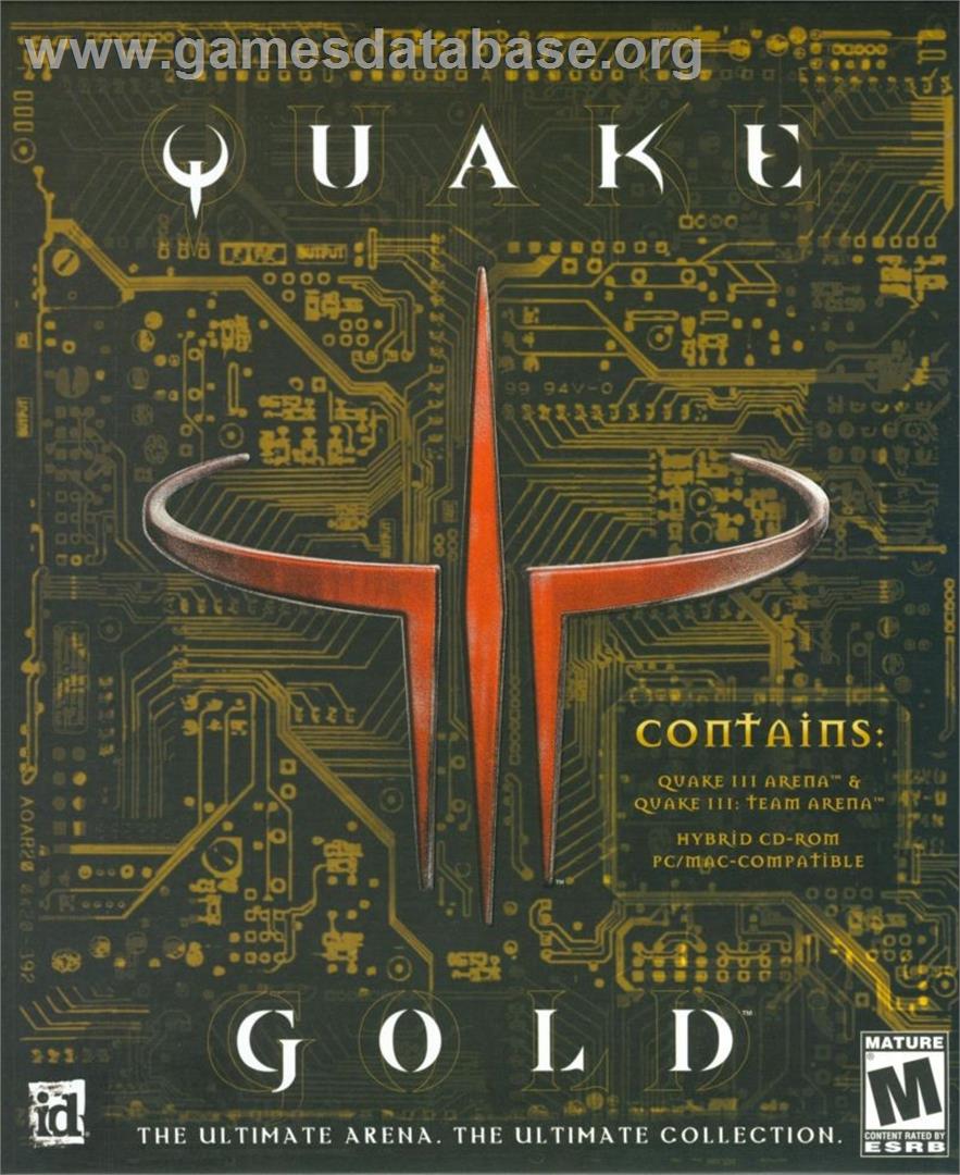 Quake 3 - Gold - Microsoft Windows - Artwork - Box