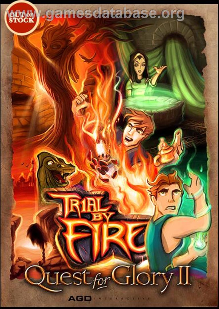 Quest for Glory 2 - Trial by Fire - Microsoft Windows - Artwork - Box