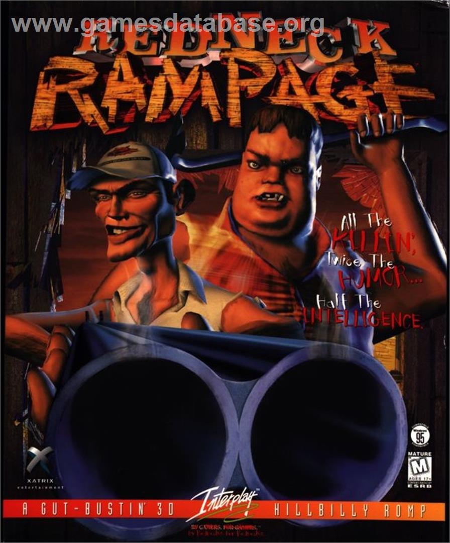 Redneck Rampage - Microsoft Windows - Artwork - Box