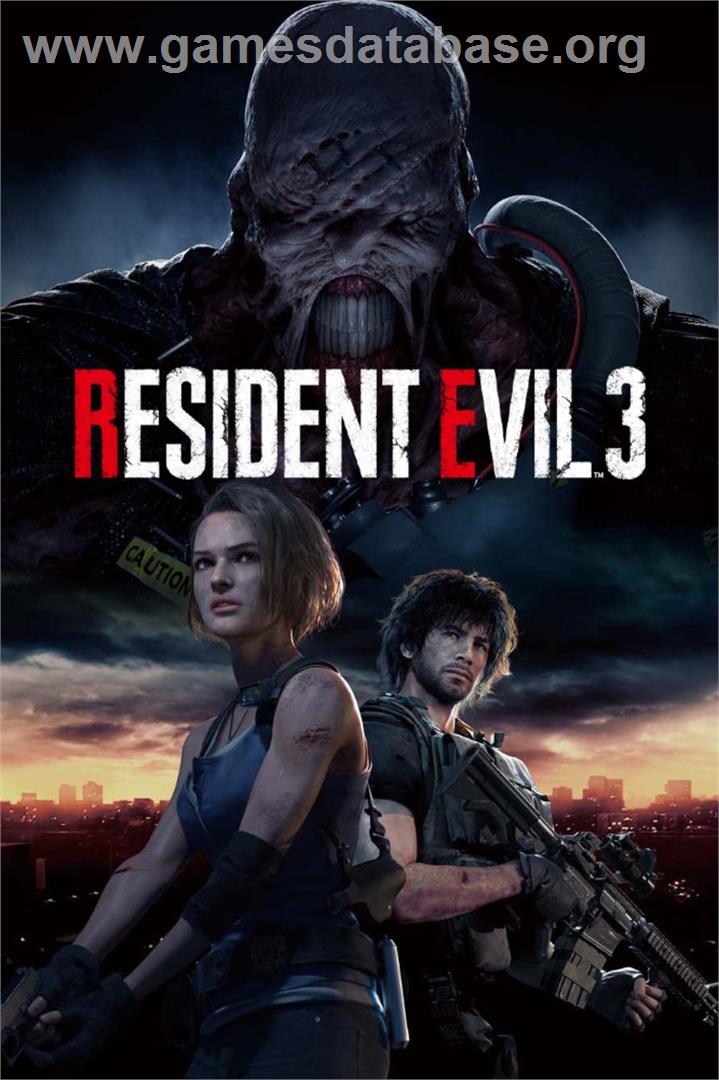 Resident Evil 3 - Microsoft Windows - Artwork - Box
