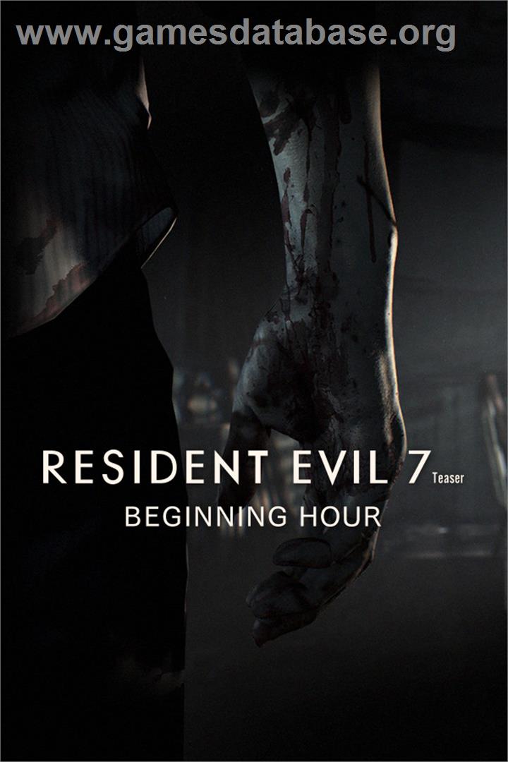 Resident Evil 7 Teaser - Beginning Hour - Microsoft Windows - Artwork - Box