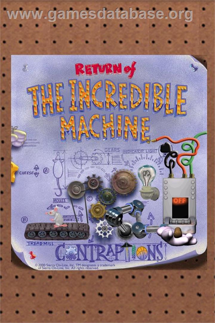 Return of the Incredible Machine - Contraptions - Microsoft Windows - Artwork - Box