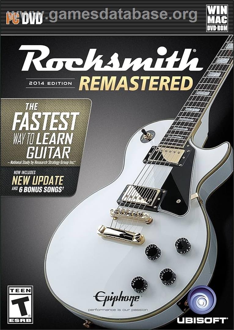 Rocksmith 2014 Edition - Remastered - Microsoft Windows - Artwork - Box