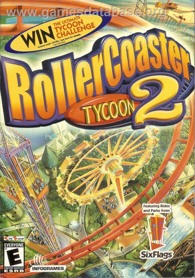 RollerCoaster Tycoon 2 - Microsoft Windows - Artwork - Box