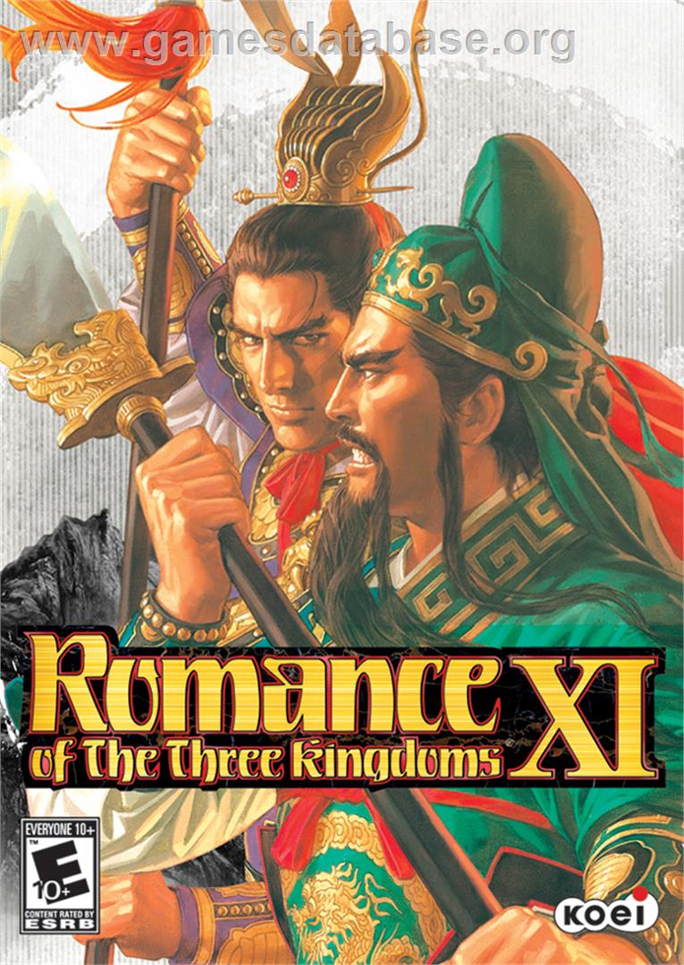 Romance of the Three Kingdoms XI - Microsoft Windows - Artwork - Box