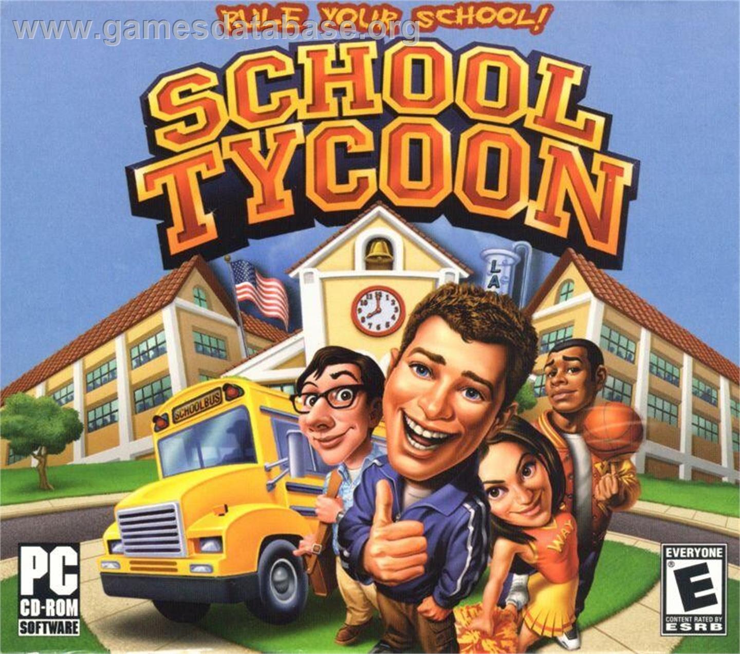 School Tycoon - Microsoft Windows - Artwork - Box