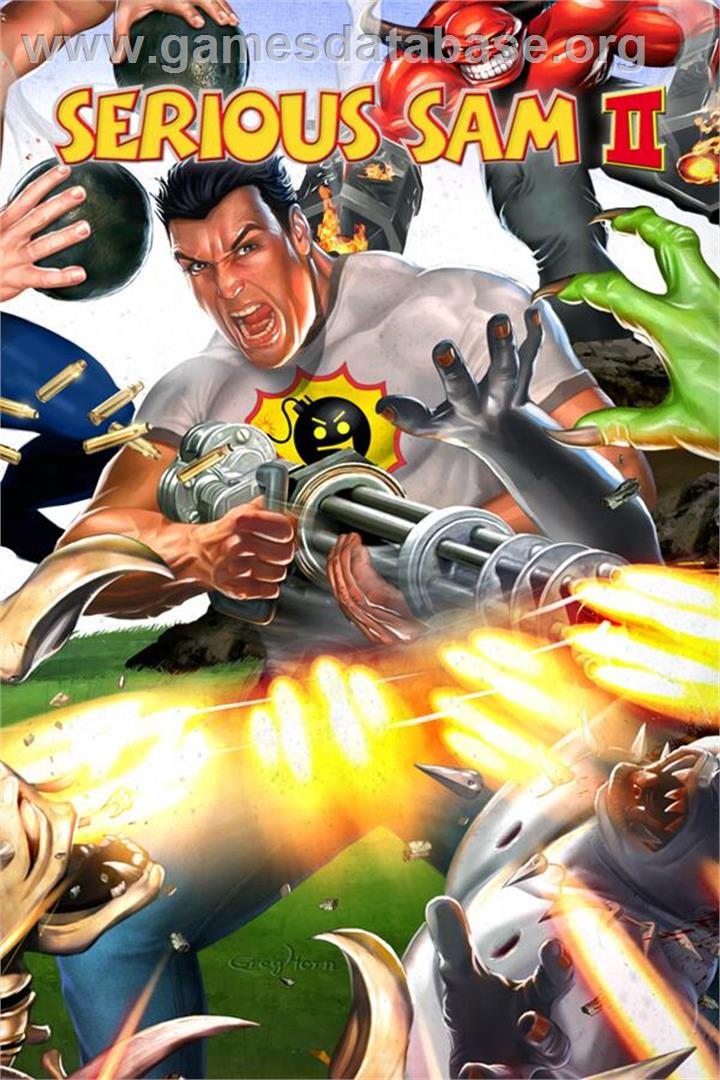 Serious Sam II - Microsoft Windows - Artwork - Box