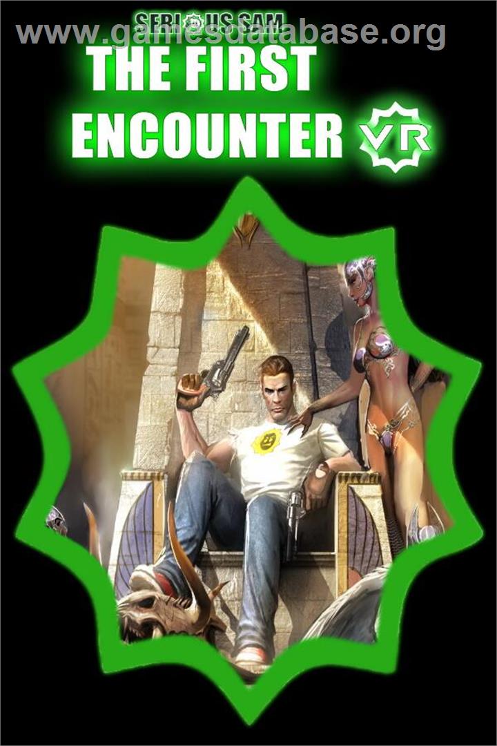 Serious Sam VR - The First Encounter - Microsoft Windows - Artwork - Box