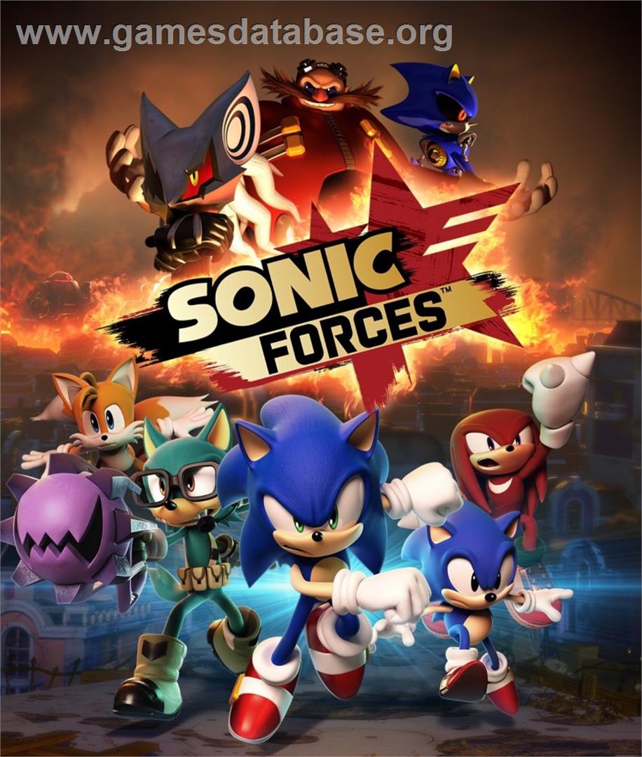 Sonic Forces - Microsoft Windows - Artwork - Box