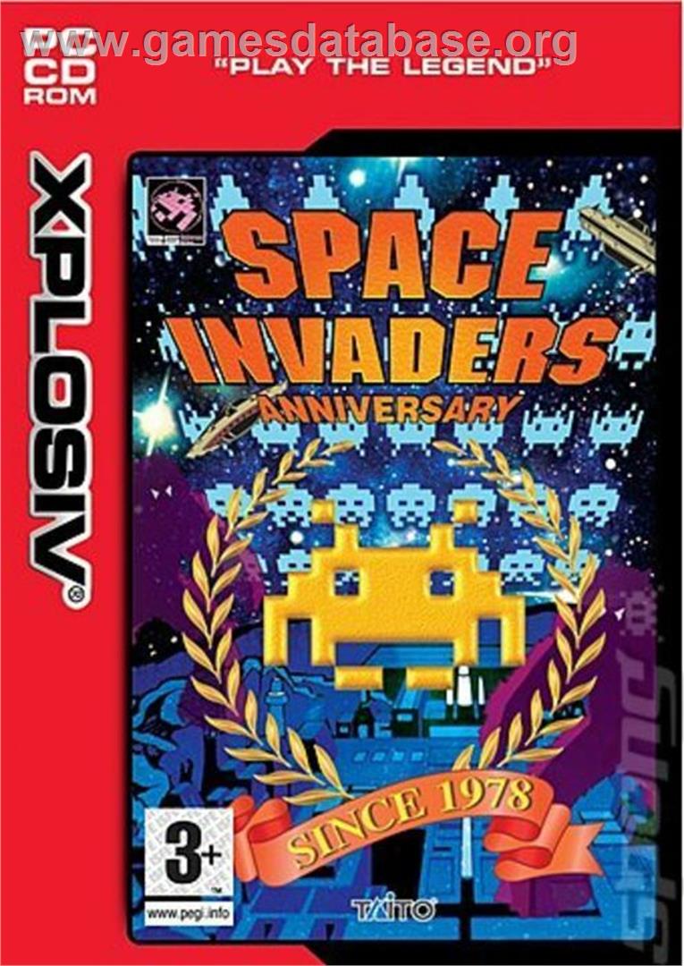 Space Invaders - Anniversary - Microsoft Windows - Artwork - Box