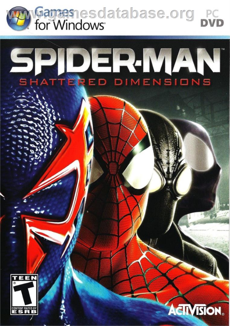 Spider-Man - Shattered Dimensions - Microsoft Windows - Artwork - Box